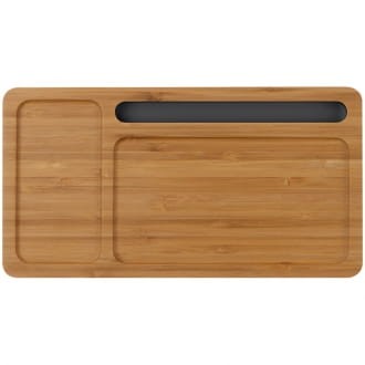 Bambusowa podkładka z ładowarką