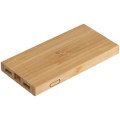 Power bank 8000 mAh w bambusowej obudowie