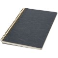 Notes A5 z imitacji skóry SPIRALY