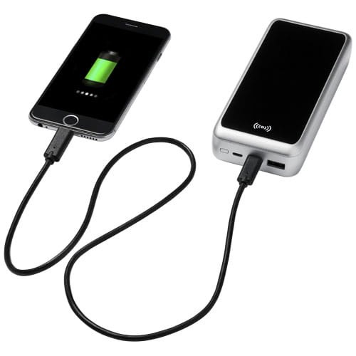 Bezprzewodowy powerbank z wyświetlaczem LED CURRENT