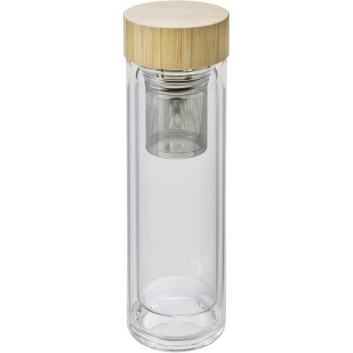 Kubek/butelka termiczna 420 ml z sitkiem zatrzymującym fusy