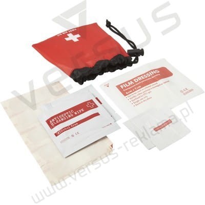 Apteczka w pokrowcu ze sznurkiem