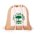 Worek ze sznurkami z juty ECO-PURE