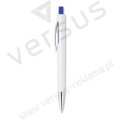 Plastikowy długopis LUCERNE WHITE