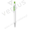 Plastikowy długopis LUCERNE WHITE