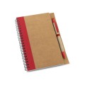 Notes B6 wykonany z papieru ekologicznego ASIMOV