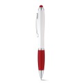 Długopis z kolorowym antypoślizgowym uchwytem SANS