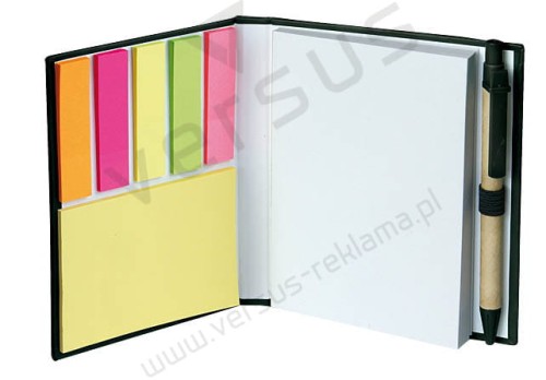 Notes z długopisem