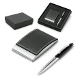 Ekskluzywny zestaw długopis + etui na wizytówki MURPHY