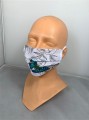 Maseczka bawełniana wielorazowa z podszewką z wigofilu