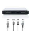 Power bank z dwoma wejściami USB 