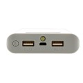 Power bank z wyświetlaczem informującym o poziomie naładowania 