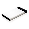 Biały Power bank z wyświetlaczem 6000 mAh