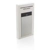 Biały Power bank z wyświetlaczem 6000 mAh