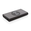 Bezprzewodowy power bank z antypoślizgową gumą 10000 mAh 