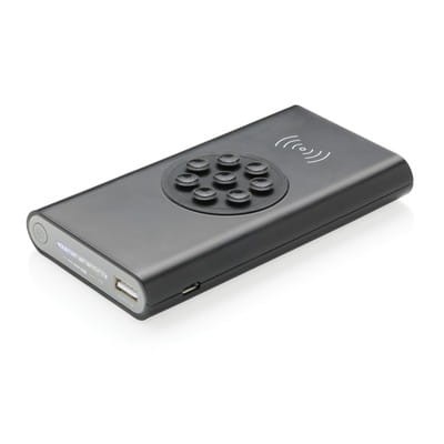 Power bank ze specjalną przyssawką na telefon