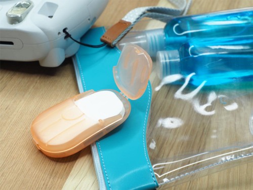 Podręczne płatki mydlane w pudełku 