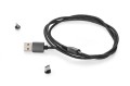 Kabel USB z 3 magnetycznymi końcówkami Magnetic