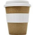 Bambusowy kubek 350 ml z silikonowym uchwytem