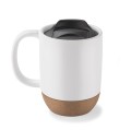 Kubek ceramiczny z przykrywką Soft
