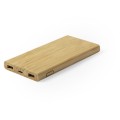 Bambusowy bezprzewodowy power bank 5000 mAh