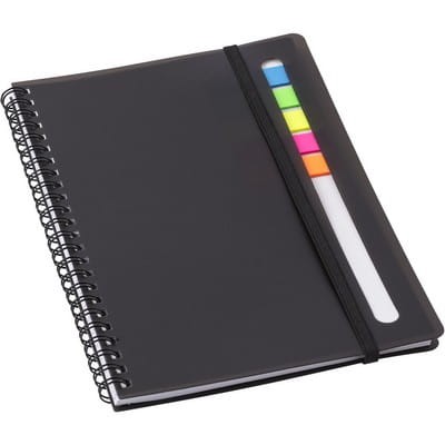 Notes A5 z karteczkami memo