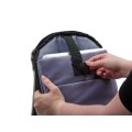Plecak z przegrodą na laptopa antykradzieżowy