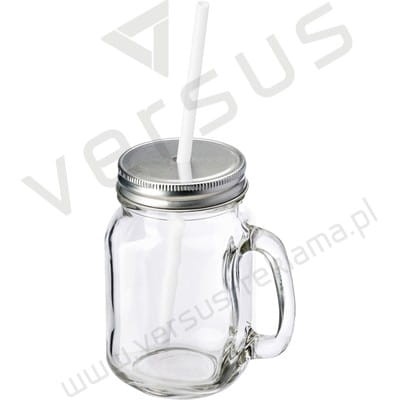 Słoik do picia, butelka 400 ml