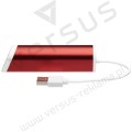Aluminiowy 4-portowy hub USB/podstawka na telefon