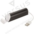 Aluminiowy 4-portowy hub USB/podstawka na telefon