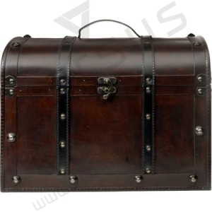 Duża skrzynia, kuferek