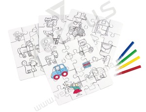 Puzzle dla dzieci PAINT YOUR PICTURE