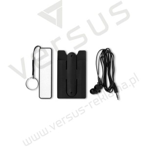Zestaw powerbank + słuchawki + uchwyt Power Set