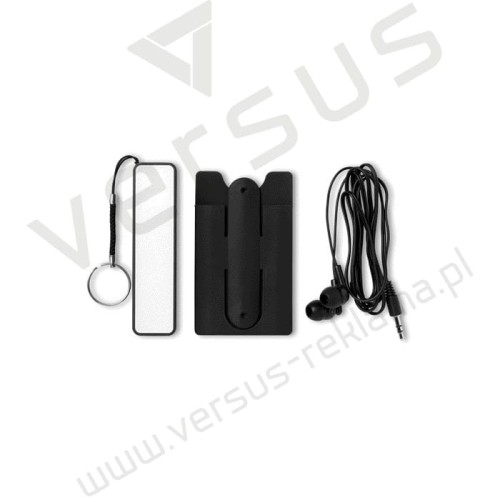 Zestaw powerbank + słuchawki + uchwyt Power Set