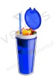 Kubek na przekąski SNACK 480 ml + 230 m