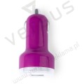 Ładowarka samochodowa z 2 wejściami USB