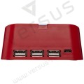 Hub USB/podstawka na telefon Hopper 3-w-1