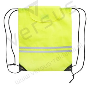 Worek na sznurkach odblaskowy