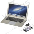 Hub USB i kable 3-w-1