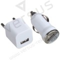 Zestaw podróżny - ładowarka USB