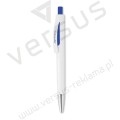 Plastikowy długopis LUCERNE WHITE