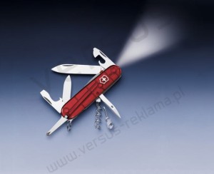 Scyzoryk VICTORINOX Spartan Lite czerwony transparentny