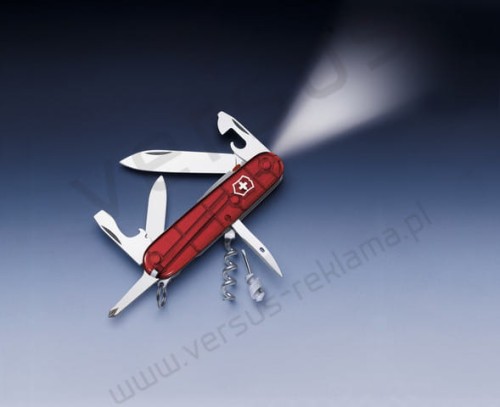 Scyzoryk VICTORINOX Spartan Lite czerwony transparentny