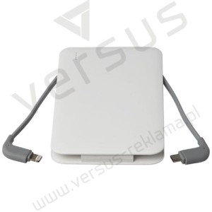 Power Bank Spectro ze zintegrowanym kablem MFi 2-w-1