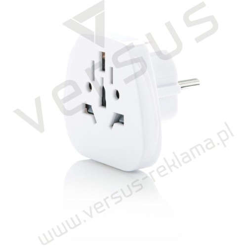Adapter podróżny do Europy z uziemieniem (Schuko)