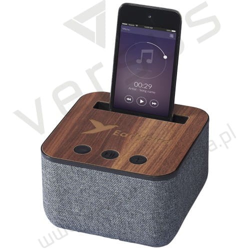 Materiałowo-drewniany głośnik Bluetooth®