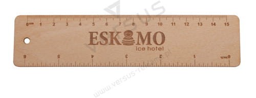 Drewniana linijka Simler