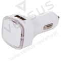 Ładowarka samochodowa USB