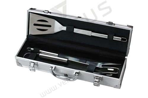 Zestaw do grilla ze stali nierdzewnej