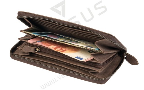 Portmonetka ze skóry naturalnej LADY